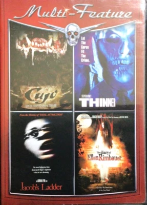 CUJO / THINNER / JACOB’S LADDER / DIARY OF ELLEN RIMBAUER ~ Multi Feature ~ DVD Foto 1 de 4