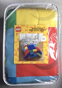 LEGO Building Bricks Reversible Twin Comforter, Soft & Colorful - Picture 1 of 4
