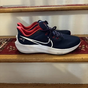 Nike Men's New England Patriots Zoom Pegasus 39 Running Shoes Size 12 New - Picture 1 of 6