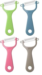 Kyocera Fine Ceramic Peeler CP-NA08 Green Dull Blue Pink Latte Beige Japan made - Picture 1 of 8