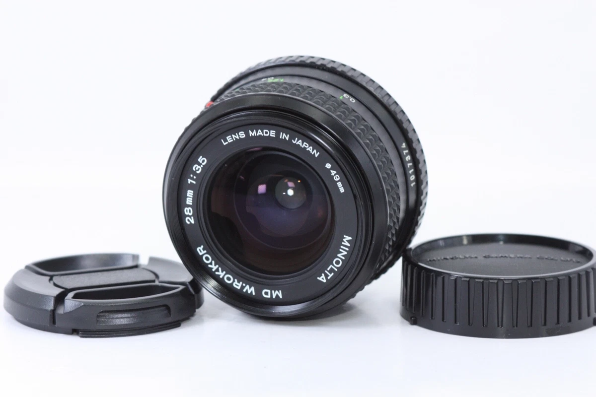 Minolta MD f/3.5 Camera Lenses 28mm Focal for sale | eBay