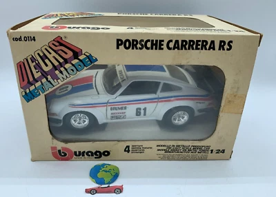 Bburago Porsche Carrera RS, automodello scala 1:24 - 1:25, vintage (2690) - Immagine 1 di 4