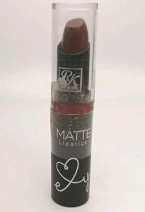 New Sealed KISS Ruby Kisses Matte Lipstick RMLS33 Heartbeat Redish Brown - Picture 1 of 4