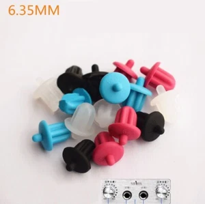 6.35mm Audio Earphone Dust-Proof Silicone Plug Power Amplifier DVD Dust Cover - Picture 1 of 6