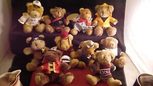 Lot de 10 ours Teddy Bear Collection