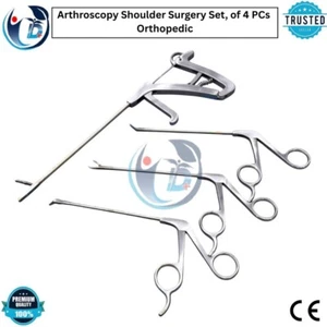 Arthroscopy Shoulder Surgery Set, of 4 PCs Orthopedic, Knee Surgery Instruments - Picture 1 of 6