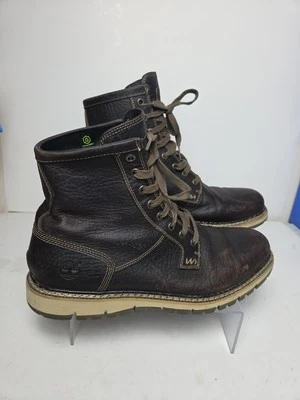 Timberland Britton Hill водонепроницаемый коричневый кожаный ботинок мужской размер. 11 - Изображение 1 из 4