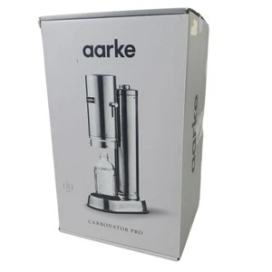 Aarke Carbonator Pro Stainless Steel with Glass Bottle - Picture 1 of 7
