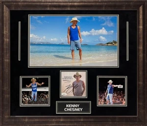 Kenny Chesney Autograph Collage 23×27 JSA Authentication - Picture 1 of 1
