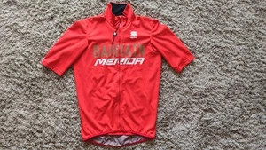 Bahrain Merida Team Fiandre Light Short Sleeve Jacket , Sportful Size: L NEW! - Picture 1 of 18