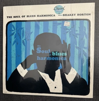 SHAKEY HORTON - THE SOUL OF BLUES HARMONICA LP CHESS Reissue (1987) in Shrink NM - Image 1 of 4