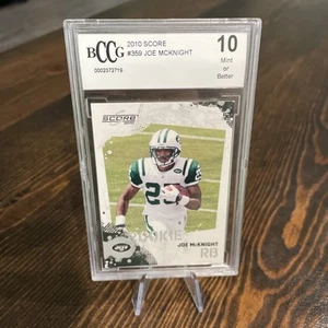 2010 Panini Score #359 - Joe McKnight Rookie BCCG 10 Mint - Picture 1 of 4
