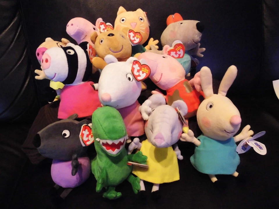 W-F-L  Peppa Pig World  Serie George - Schwein etc.  15 cm große  Auswahl - Bild 1 von 1