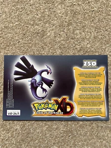 Pokemon XD Gale Of Darkness Nintendo Gamecube UK PAL Genuine ViP Points Card - Picture 1 of 3