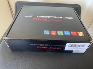 Dreambox One Combo Ultra HD 1x DVB-S2X MS / 1x C/T2 Tuner 4K 2160p E2 Linux Dual - Foto 1 di 5
