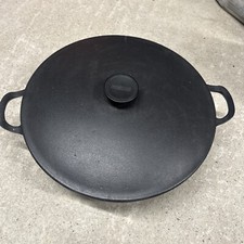 Pentola casseruola nera Cousances (Le Creuset) 31 cm - rara