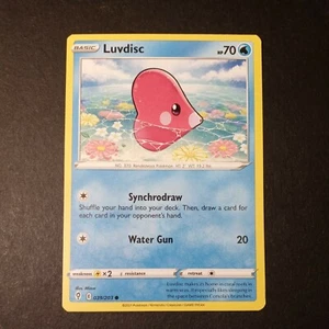 Pokemon Evolving Skies Luvdisc Common Card 039/203 NM - Picture 1 of 1