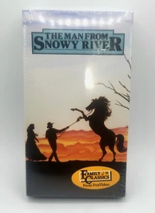 The Man From Snowy River CBS FOX VHS 1991, Brand New Sealed - Picture 1 of 5