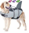NIP Life Jacket Shark, Ripstop Dog Life Vests for Swimming Boating Sz XS $26.99