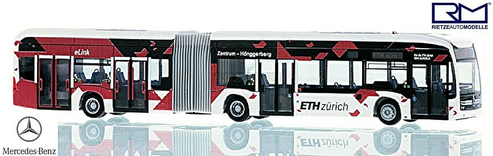 Mercedes-Benz Ecitaro G Eth Zurigo (Ch) 1:87 Rietze 77602 - Immagine 1 di 1
