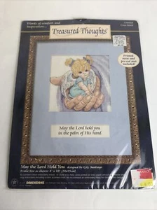 Vintage Abmessungen gezählt Kreuzstich-Kit ""May the Lord Hold You"" NEU versiegelt - Bild 1 von 6