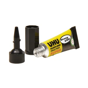 UHU ALL PURPOSE ADHESIVE SUPER Strong & Safe in tube - 2 x 7g - Picture 1 of 1