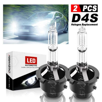 2x For Lexus ES350 2007-2012 HID Headlight High&Low Beam Bulbs 6000k White - Image 1 of 4
