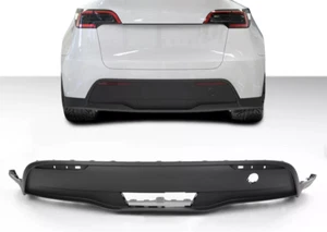 Fit Tesla Model Y 20-24 Rear Bumper Lower Valance Black  1494006-00-C - Picture 1 of 2