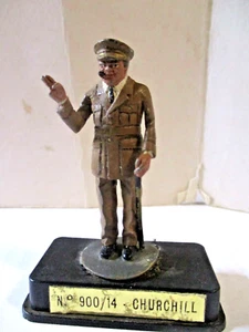 FIGURINE 55mm ALYMER WINSTON CHURCHILL UNIFORME ARMEE ANGLAISE 1939 1945 - Imagen 1 de 3