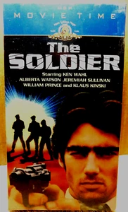 The Soldier~VHS Tape Starring Wahl, Watson, Sullivan, Prince, & Kinski NEW!! - Picture 1 of 14
