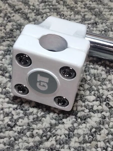 GT/Dyno Mallet Stem RePop with Decal Potts Mod Hollow Bolt Quill Stem White - Picture 1 of 4
