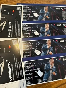 2 Tickets Roland Kaiser Frankfurt - 2. Rang, Block K, Reihe 1 - 03.05. - Top - Bild 1 von 3