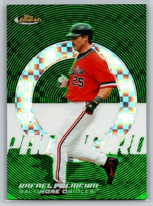 Rafael Palmeiro 2005 Topps Finest Green X-Fractor /50 #80 Baltimore Orioles - Picture 1 of 2