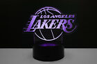 Los Angeles Lakers LA Night Light Lamp Collectible Gift Home Decor Kobe Bryant