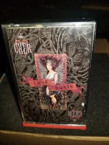 Cher Love Hurts  Vintage Rare (Cassette Tape) Geffen Records 1991 VGC+ CONDITION - Picture 1 of 8