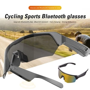 Gafas inteligentes 2 en 1 para montar ciclismo gafas de sol polarizadas Bluetooth música auricular - Imagen 1 de 14