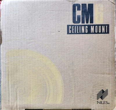 Niles CM6 in-ceiling speakers, Brand New complete set of 2. CM6 NIB PAIR - Image 1 of 4