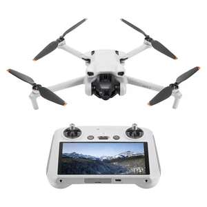 DJI Mini 3 (DJI RC) Drone con Fotocamera, Gimbal a 3 Assi, Video 4K, Leggero - Foto 1 di 9