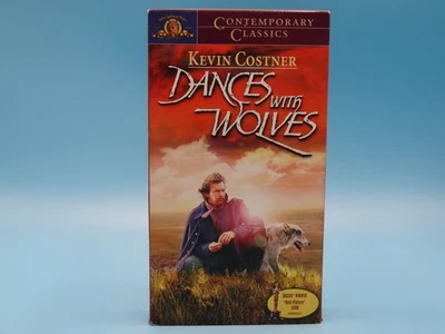 Dances with Wolves VHS 1990/1993 Kevin Costner Epic Western - Image 1 of 4