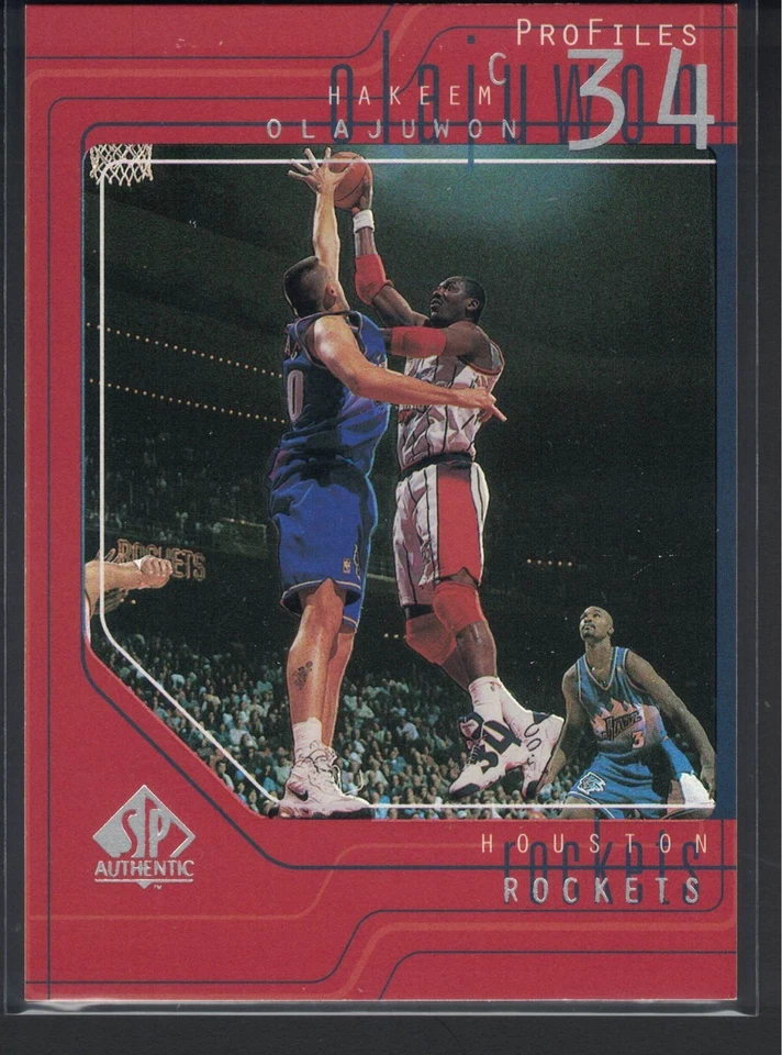 1997-98 SP Authentic - Profiles Hakeem Olajuwon #P16 - Image 1 of 1