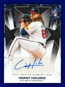 2025 Topps Serie 2 GRANT HOLMES #BSA2-GH RC Rookie Baseball Stars Auto Braves - Bild 1 von 1
