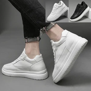 Elevator Shoes Men's 6/8/10 Cm Unisex Height Adjustable Shoes Height Lift - Picture 1 of 30