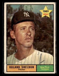 1961 Topps #541 Roland Sheldon - Picture 1 of 2
