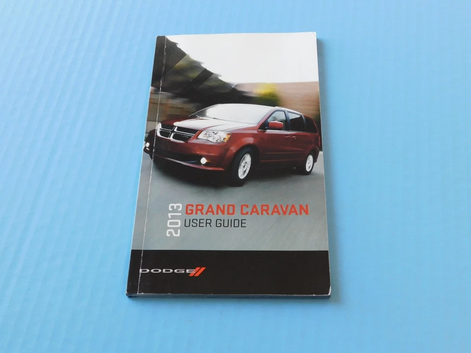 Used 2013 Dodge Grand Caravan Factory Owners Owner's Manual Foto 1 de 1