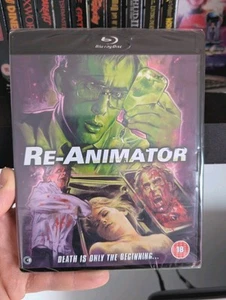 Re-animator Blu Ray double desk Unrated Version Eureka/88/101 /Arrow video int - Picture 1 of 2