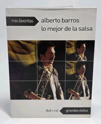 Alberto Barros CD+DVD Mis Favoritas Grandes Éxitos Salsa Colombia 2010 - Image 1 of 3