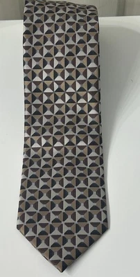 Alexander Julian Colours Neck Tie - 100% Polyester Hand Made Geometric Pattern - Image 1 of 4
