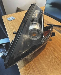 Nissan 370z Nismo Headlight Cracked Cover Fully Working N/S Passenger Side LH - Picture 1 of 10