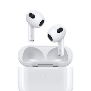 Apple AirPods 3e génération Casque Intra-Auriculaire Sans Fil - Blanc - Zdjęcie 1 z 4