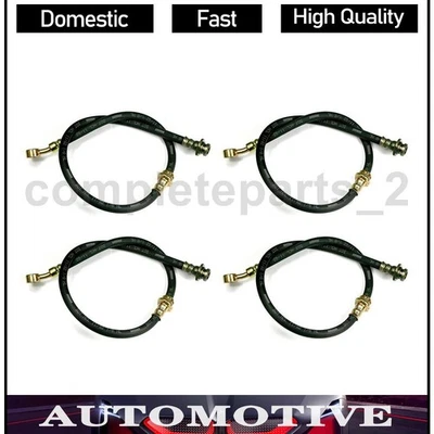 Línea de freno de manguera hidráulica de freno delantero trasero 4 para camioneta Chevrolet Corvair 2,4 L Foto 1 de 4